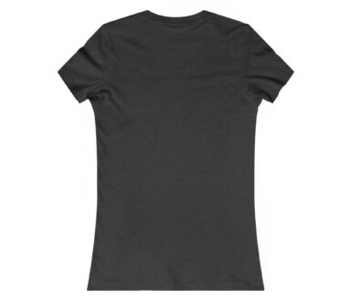 T-shirt noir à manches courtes
