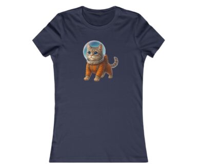 Cat in Space Suit T-Shirt
