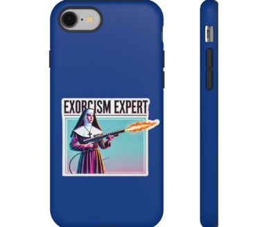 Funda de teléfono para experto en exorcismos