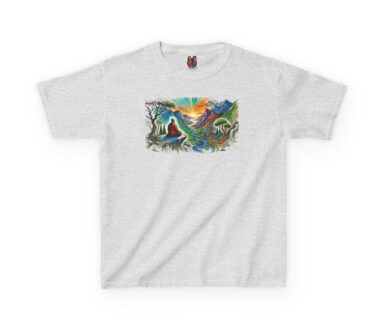 Graphic T-Shirt with Nature Scene