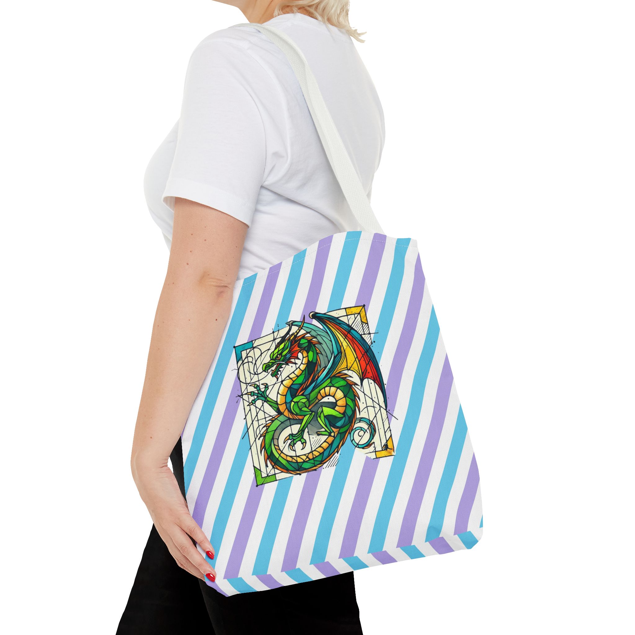 Dragon Tote bag – Medieval purse – Fantasy Dragon tote bag medieval print - Image 16