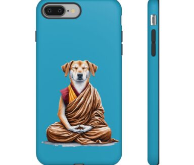 Étui pour téléphone portable Dog in Meditation Pose