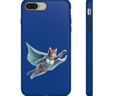 Funda de teléfono Superhero Cat