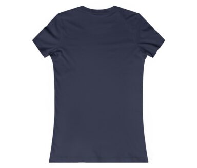 T-shirt bleu marine pour femme