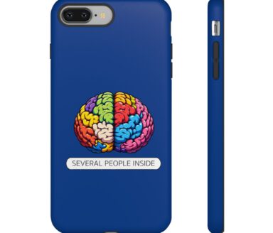 Colorful Brain Design Phone Case