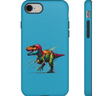 Colorful Tyrannosaurus Rex Phone Case