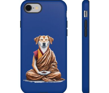 Étui pour téléphone portable Dog in Meditation Pose