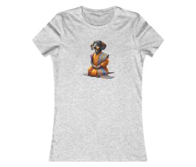 T-shirt Chien en Tenue Traditionnelle