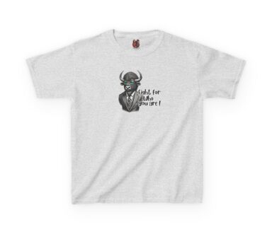T-shirt gris avec imprimé graphique