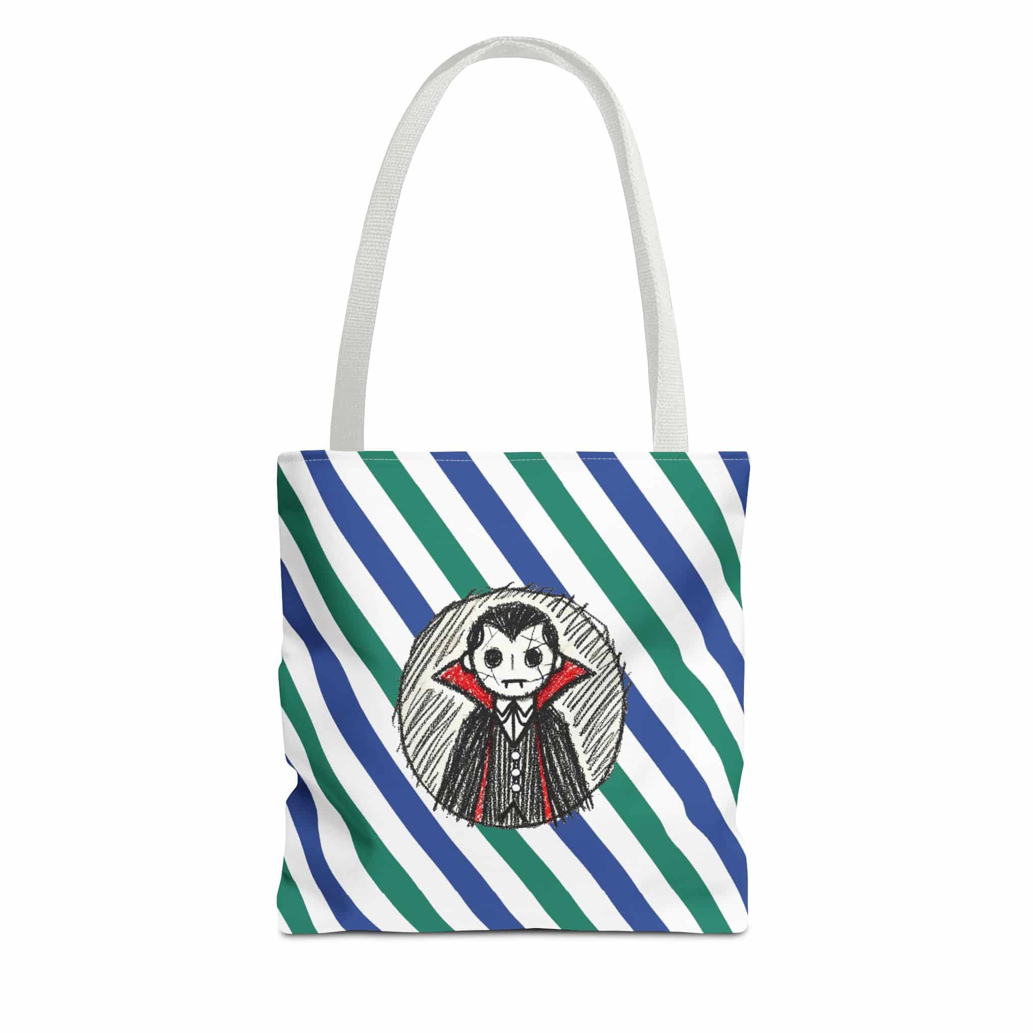 Dracula Tote bag – Vampire purse – Gothic handbag vampire print - Image 13