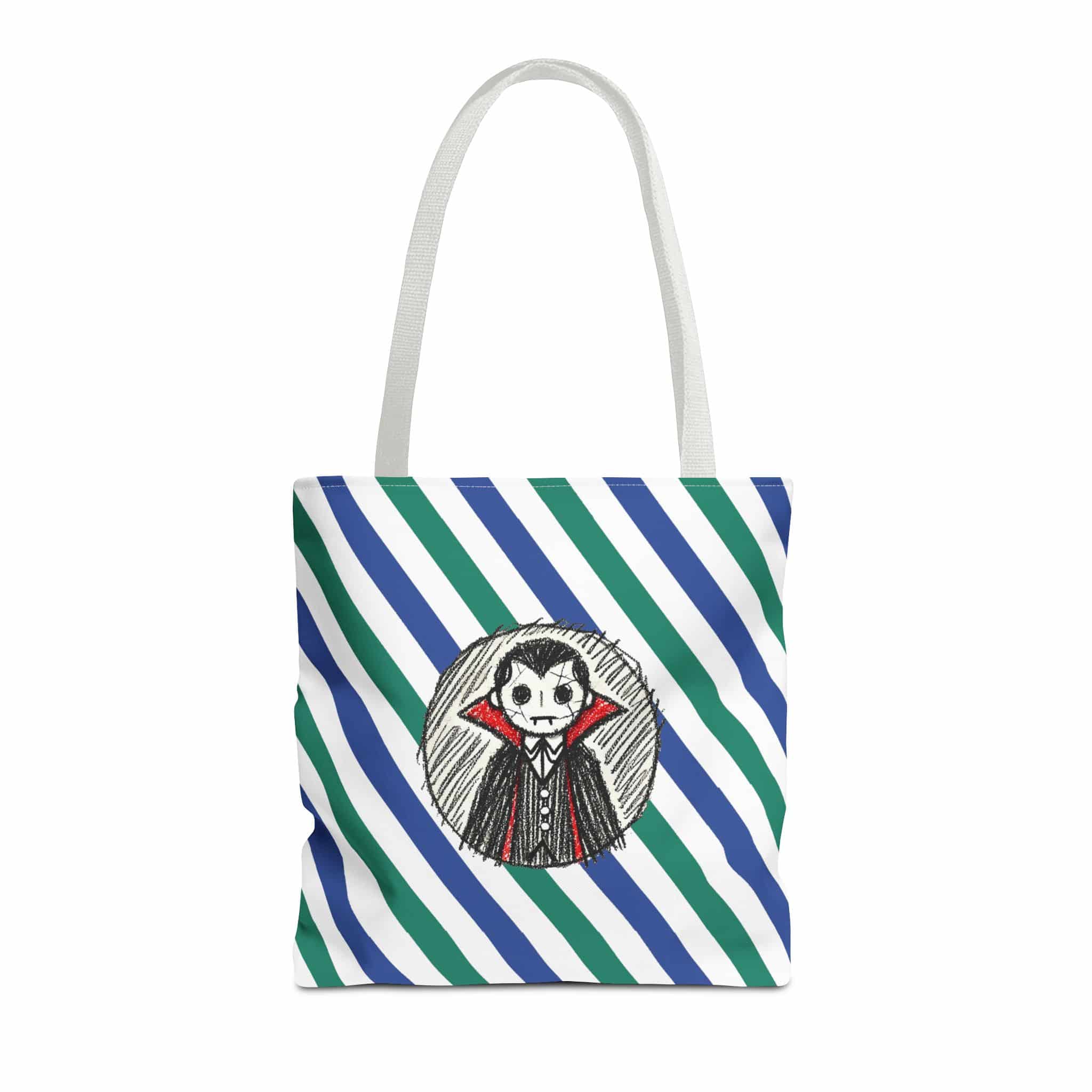 Dracula Tote bag – Vampire purse – Gothic handbag vampire print - Image 15