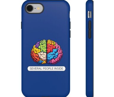 Colorful Brain Design Phone Case
