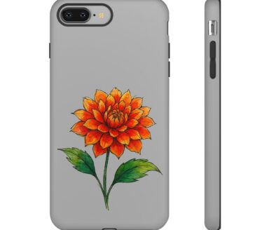 Orange Flower Phone Case