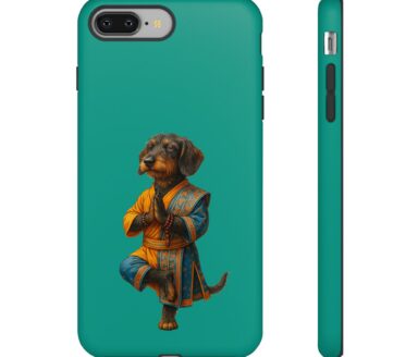 Coque de téléphone Yoga Teckel
