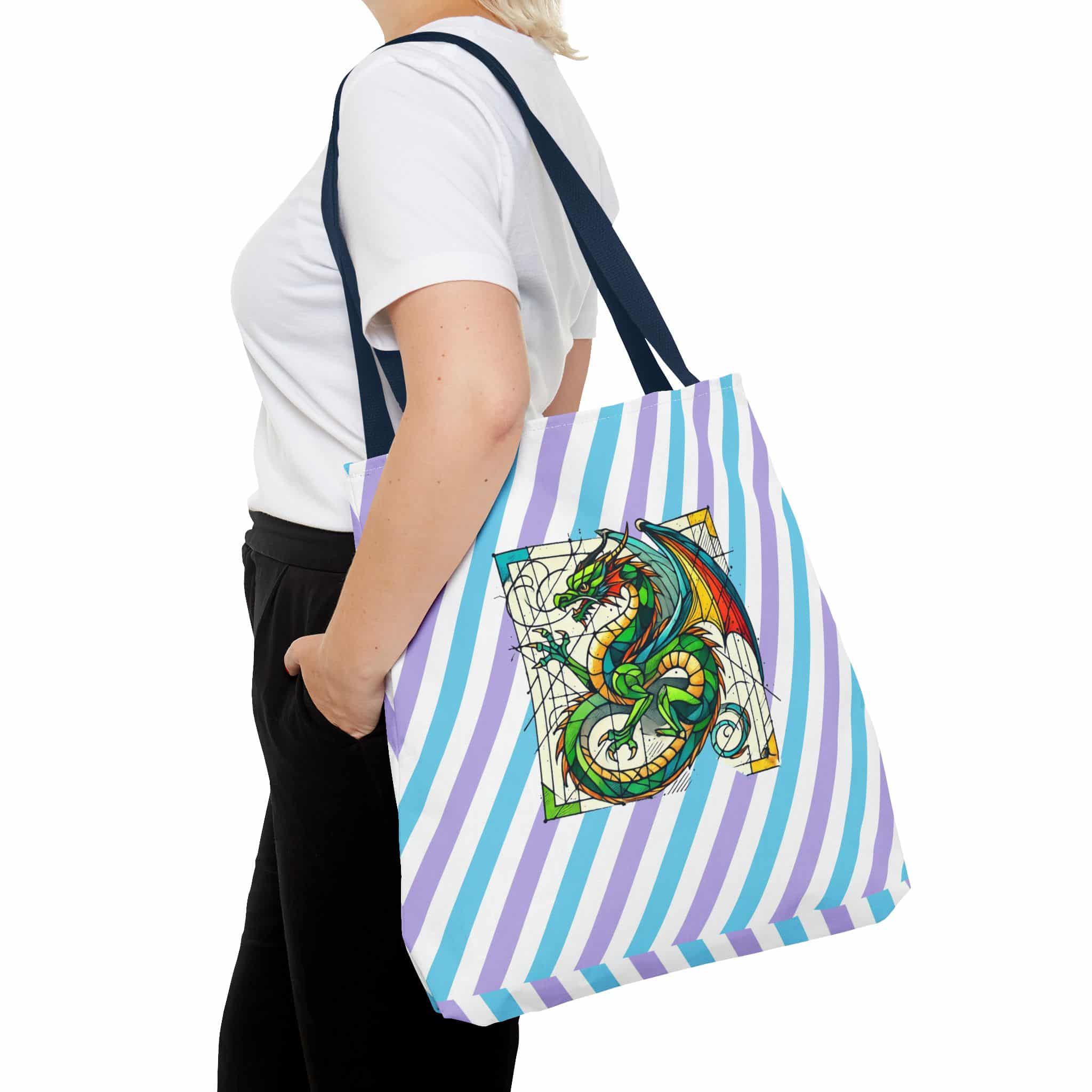 Dragon Tote bag – Medieval purse – Fantasy Dragon tote bag medieval print - Image 30