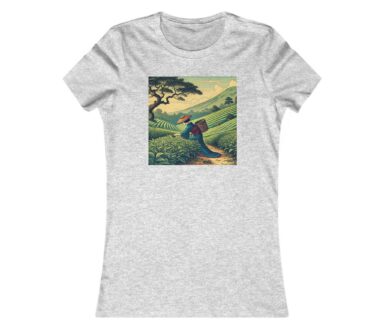 Gray T-Shirt with Crocodile Artwork