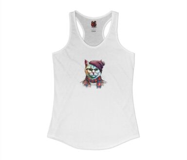 Dames T-shirt met kattenprint