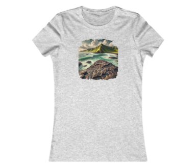 Gray T-Shirt with Graphic Design