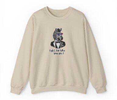 Zebra Graphic Sweatshirt