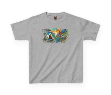 Graphic T-Shirt with Nature Scene