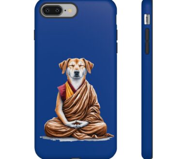 Étui pour téléphone portable Dog in Meditation Pose