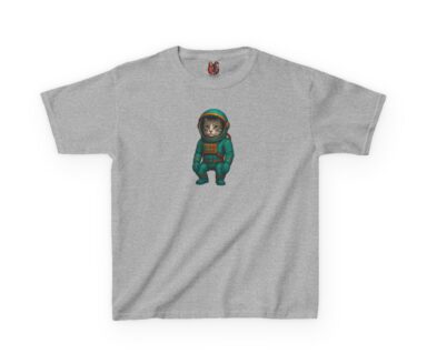 Astronaut Cat Graphic T-Shirt