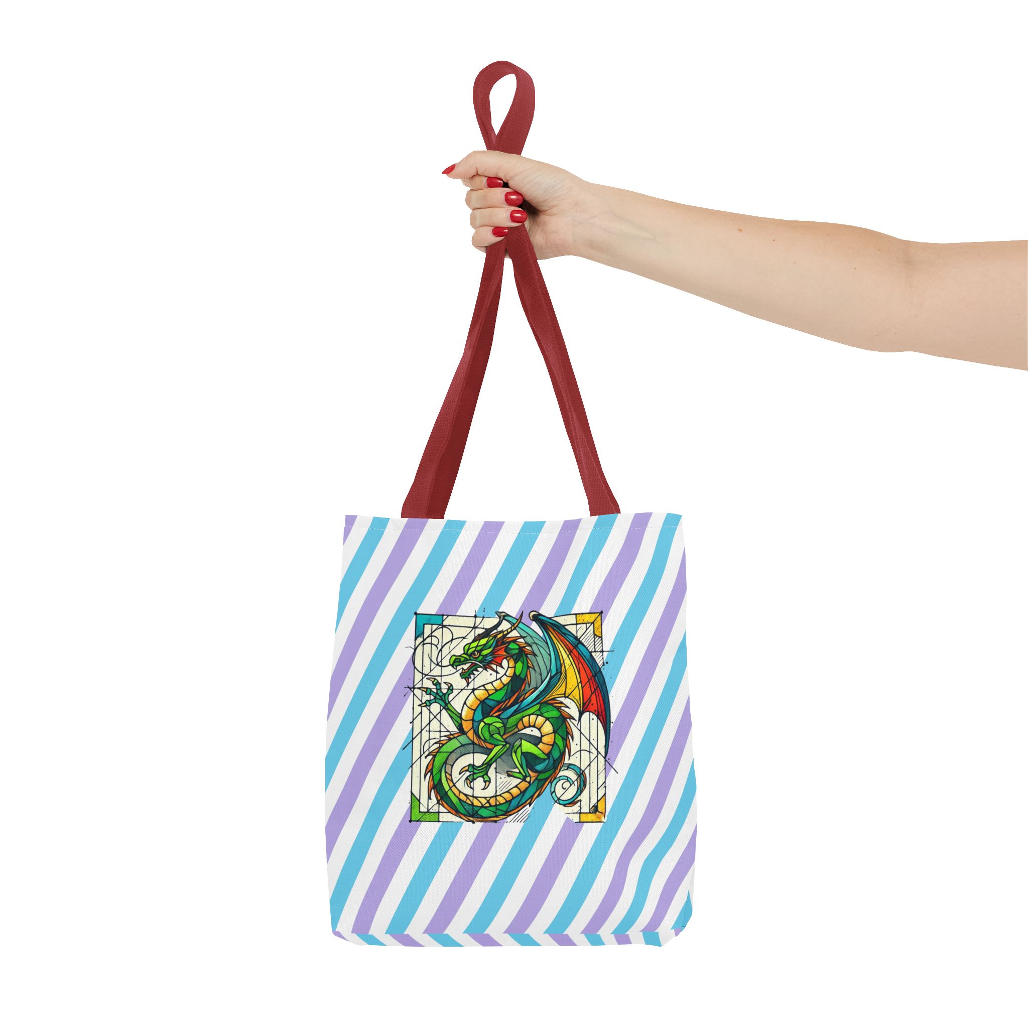Dragon Tote bag – Medieval purse – Fantasy Dragon tote bag medieval print - Image 8
