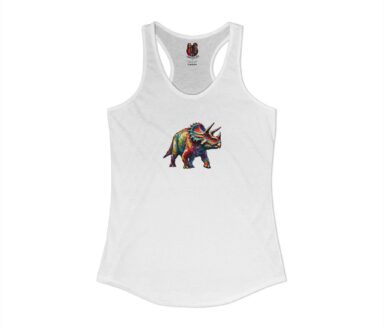 Débardeur graphique Tricératops coloré