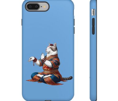 Conception de coque de téléphone sur le thème du chat