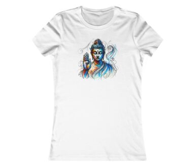 Camiseta gráfica de Buda