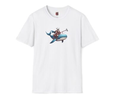 T-shirt blanc avec motif graphique