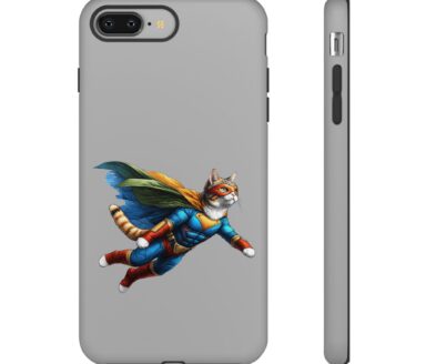 Funda de teléfono Superhero Cat