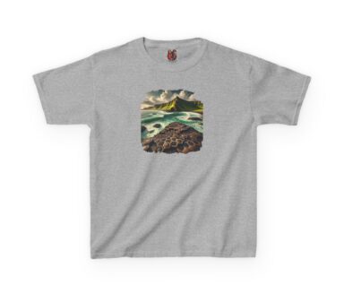 Gray T-Shirt with Graphic Design