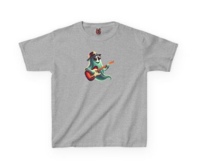 Ghost Playing Guitar T-Shirt