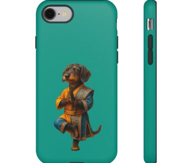Étui de téléphone Yoga pour chien