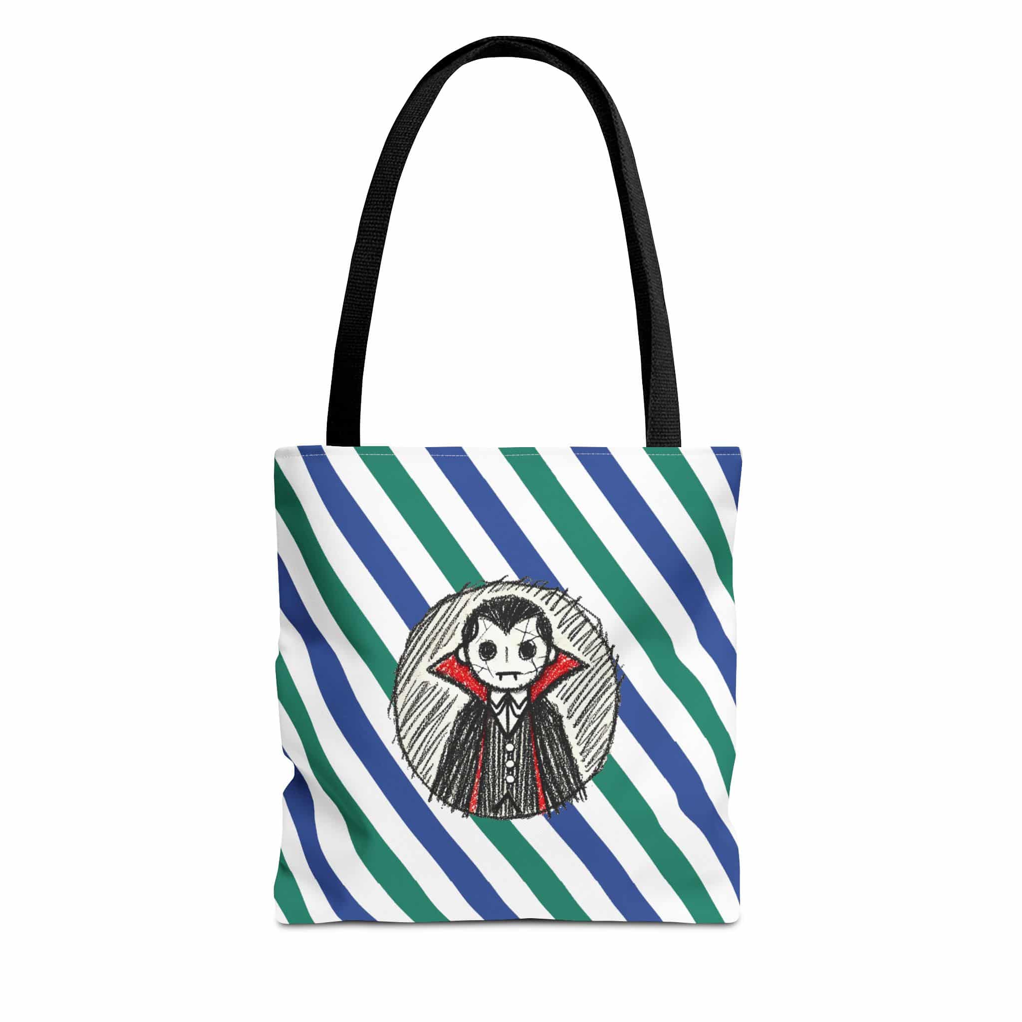 Dracula Tote bag – Vampire purse – Gothic handbag vampire print