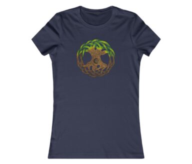 Navy T-Shirt with Panda Design
