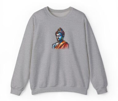 Buddha Graphic Sweatshirt