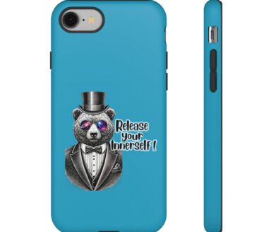 Bear in Tuxedo Phone Case