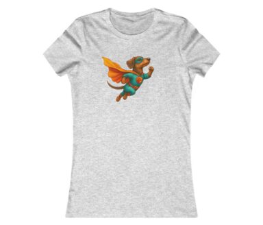Diseño de Camiseta de Perro Superhéroe