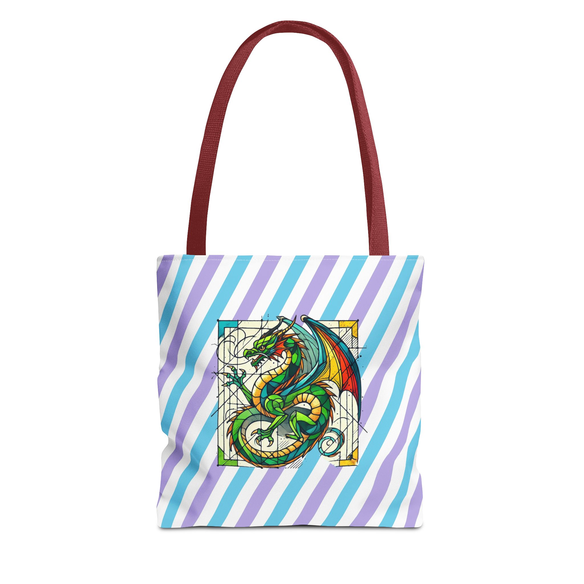 Dragon Tote bag – Medieval purse – Fantasy Dragon tote bag medieval print - Image 7