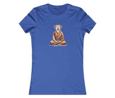 Dog in Monk Robes T-Shirt