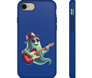 Ghost Playing Guitar Phone Case