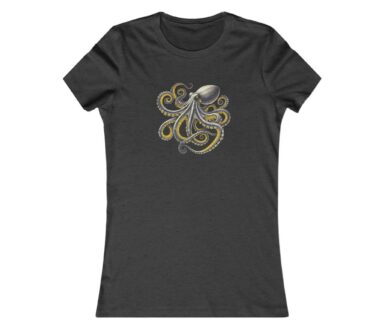 T-shirt graphique poulpe