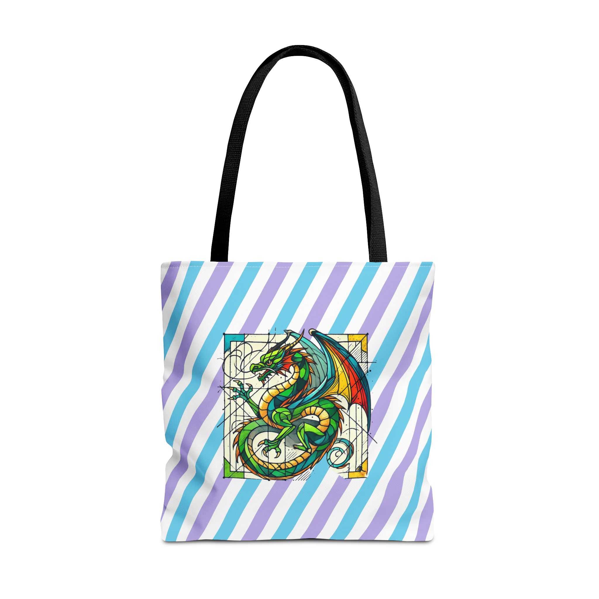 Dragon Tote bag – Medieval purse – Fantasy Dragon tote bag medieval print - Image 5