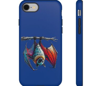 Funda Colorida para Teléfono de Murciélago