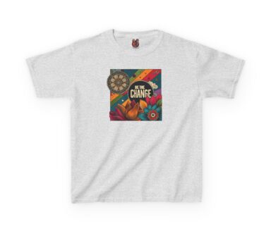 T-shirt graphique "Be the Change" (Soyez le changement)