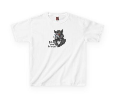 T-shirt blanc avec motif graphique