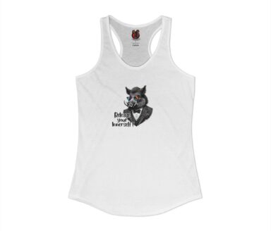 Wit T-shirt met grafisch ontwerp