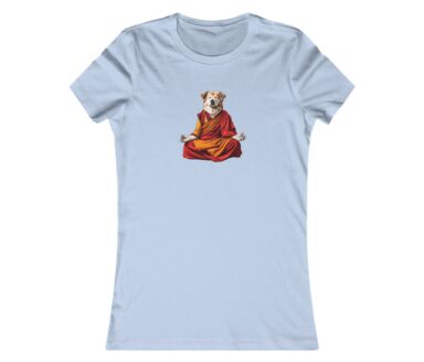 Dog in Monk Robes T-Shirt